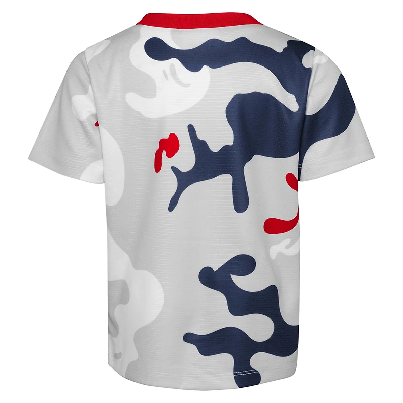 Newborn & Infant Red/Navy Boston Red Sox Pinch Hitter T-Shirt Shorts Set