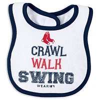 Newborn & Infant WEAR by Erin Andrews Boston Red Sox Sleep Play Set