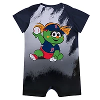 Newborn Outerstuff  Navy Boston Red Sox Baby Mascot Bodysuit