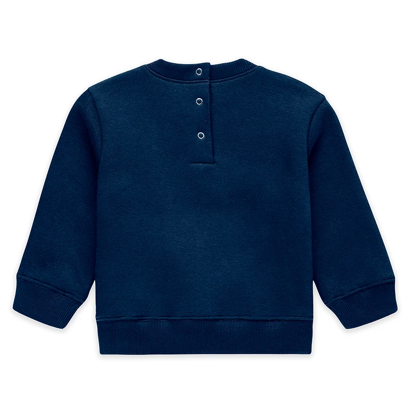Newborn WEAR by Erin Andrews  Navy Boston Red Sox Fleece Crewneck and Pants Set