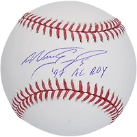 Baseball autographié par Nomar Garciaparra des Red Sox de Boston avec l'inscription « 97 AL ROY »