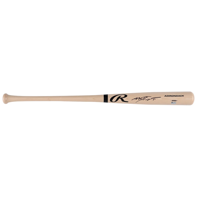 Nomar Garciaparra Boston Red Sox Autographed Blonde Rawlings Pro Bat