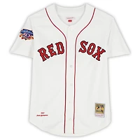 Nomar Garciaparra Boston Red Sox Autographed White Mitchell & Ness Authentic Jersey