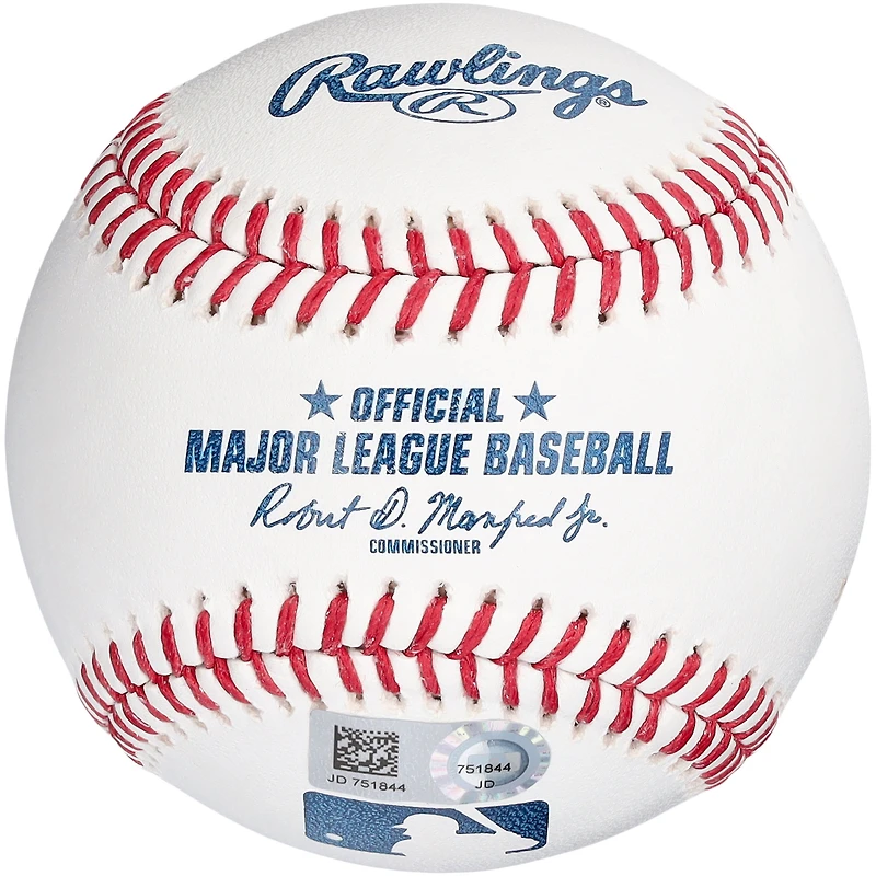 Baseball autographié par Pedro Martinez des Red Sox de Boston avec l'inscription « 1999 Triple Crown »