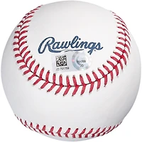 Balle de baseball autographiée par Pedro Martinez des Red Sox de Boston, avec le logo du Temple de la renommée