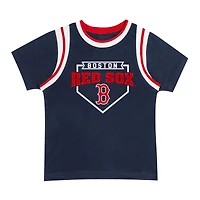 Fanatics préscolaires - Ensemble t-shirt et short Loaded Base des Red Sox de Boston