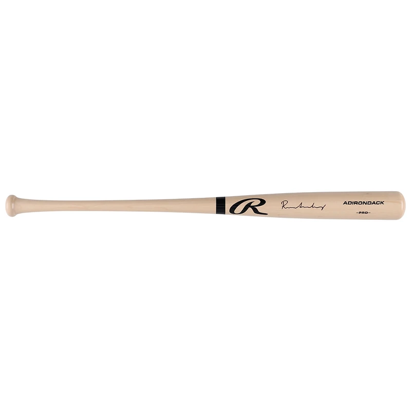 Roman Anthony Boston Red Sox Autographed Blonde Rawlings Pro Bat