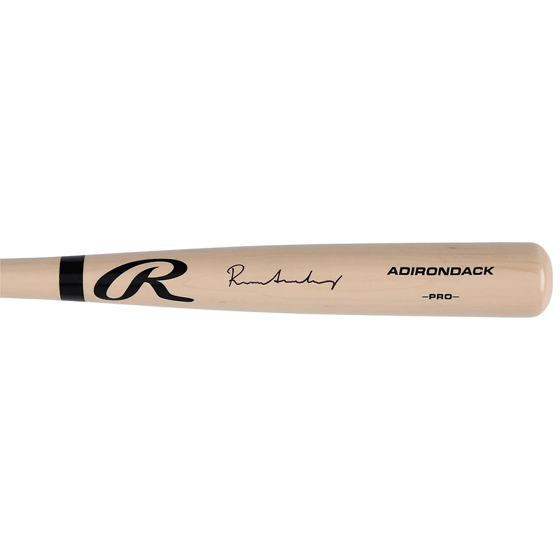 Roman Anthony Boston Red Sox Autographed Blonde Rawlings Pro Bat