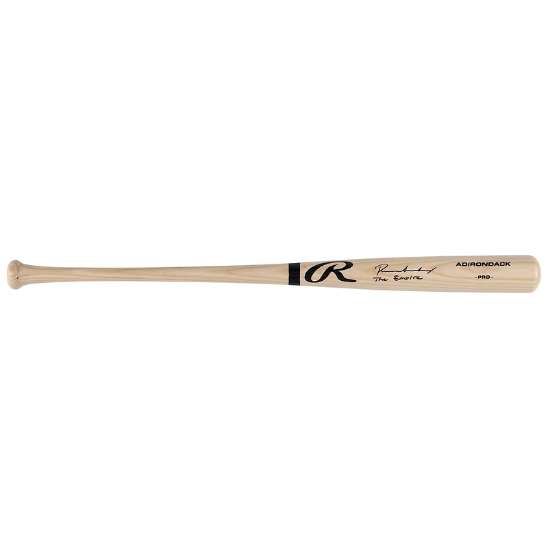 Bâton Rawlings Pro blond autographié par Roman Anthony des Red Sox de Boston avec inscription « The Empire »