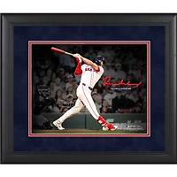 Photo encadrée avec fac-similé de la signature de Roman Anthony, joueur des Red Sox de Boston (11 x 14 pouces).