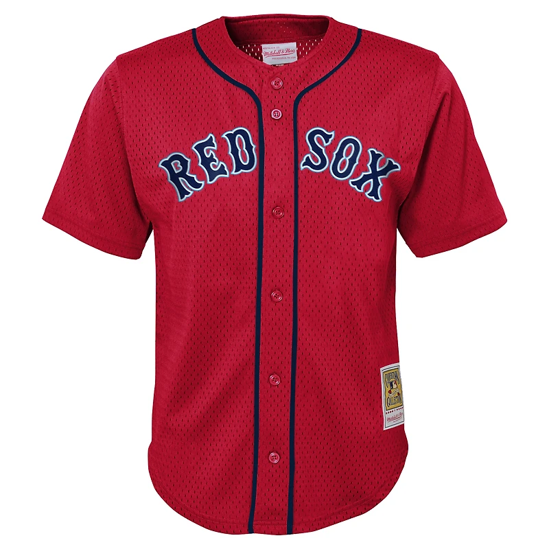 Toddler Mitchell & Ness David Ortiz Red Boston Sox Cooperstown Collection Mesh Batting Practice Jersey