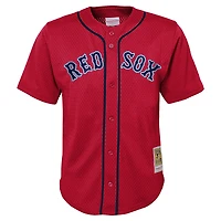 Toddler Mitchell & Ness David Ortiz Red Boston Sox Cooperstown Collection Mesh Batting Practice Jersey