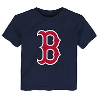 Toddler Navy Boston Red Sox Primary Team Logo - T-Shirt