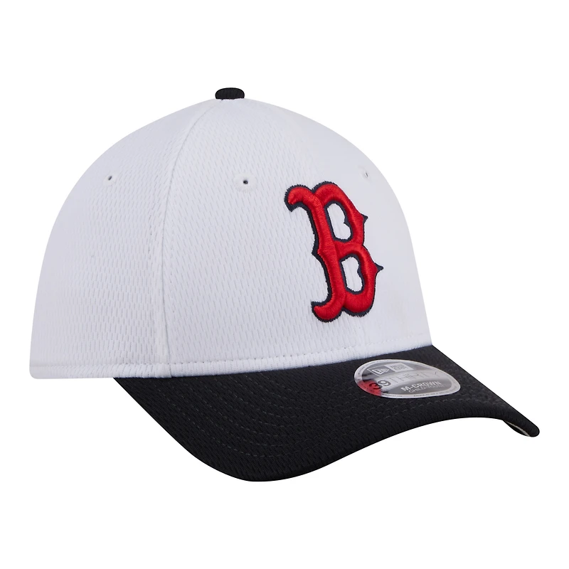 Toddler New Era  White Boston Red Sox Baseball 39THIRTY M-Crown Adjustable Hat
