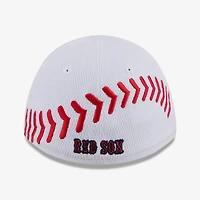 Toddler New Era  White Boston Red Sox Baseball 39THIRTY M-Crown Adjustable Hat