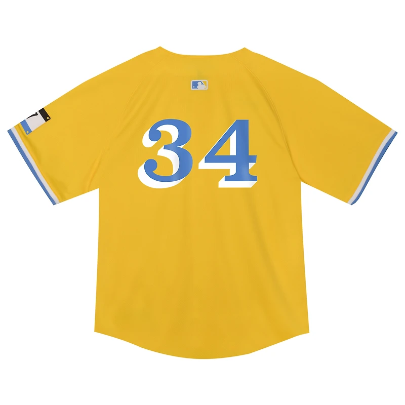 Toddler Nike David Ortiz Gold Boston Red Sox City Connect Limited Player Jersey