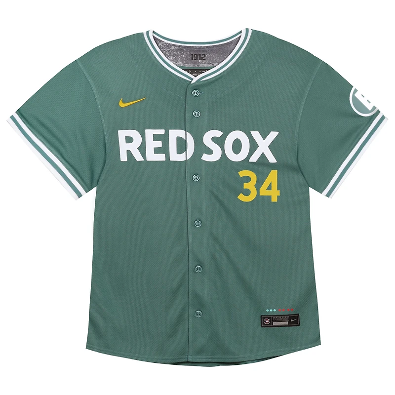 Toddler Nike David Ortiz Green Boston Red Sox 2025 City Connect Limited Retired Player Jersey