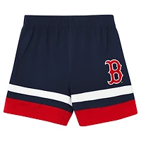 Ensemble t-shirt et short Outerstuff bleu marine Boston Red Sox Ground Ball pour tout-petit