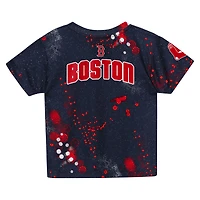 Toddler Outerstuff  Navy Boston Red Sox Pinch Hitter T-Shirt & Shorts Set