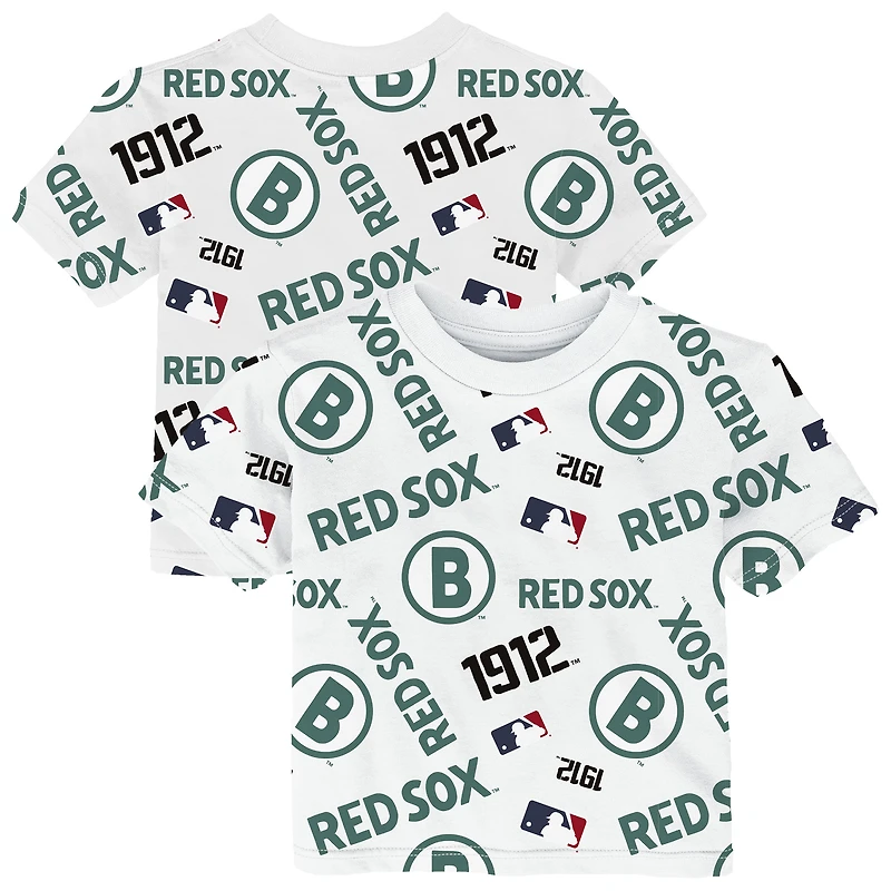 Toddler Outerstuff  White Boston Red Sox City Connect Game Day T-Shirt