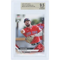 Carte Trevor Story des Red Sox de Boston 2025 Topps Now Road to Opening Day #OD-14, authentifiée BGS 9.5