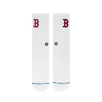 Unisex Stance Boston Red Sox White Crested Knit Crew Socks
