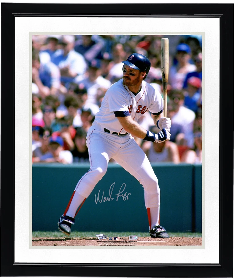 Wade Boggs Boston Red Sox Autographed 16" x 20" Hitting Photograph