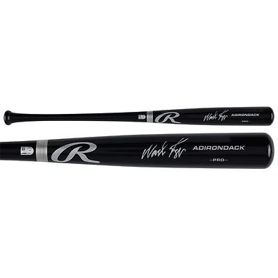 Batte de baseball Rawlings Pro noire autographiée par Wade Boggs des Red Sox de Boston
