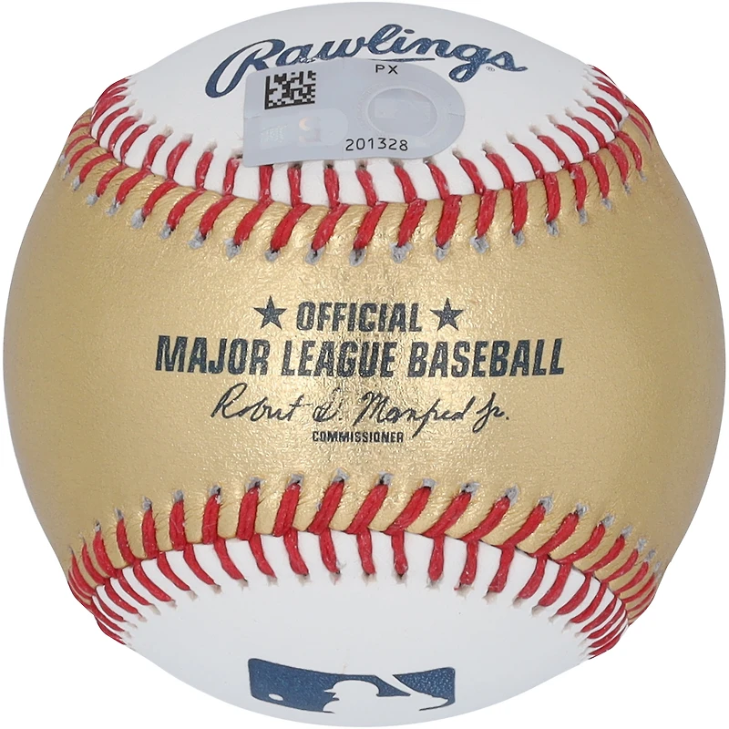 Willson Contreras Boston Red Sox Autographed Gold/White Leather Baseball