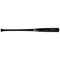 Bâton de match Victus noir et or autographié par Willson Contreras, des Red Sox de Boston