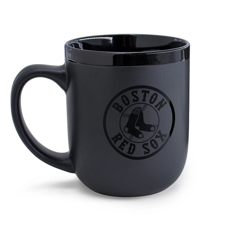 WinCraft Boston Red Sox 17oz. Black Tonal Ceramic Mug