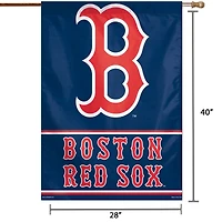 WinCraft Boston Red Sox 28 "x 40" B Logo bannière verticale simple face