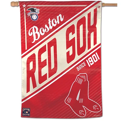 Bannière verticale simple face WinCraft Boston Red Sox 28" x 40" depuis 1901