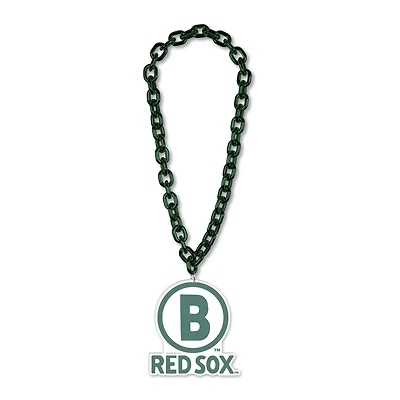 Collier WinCraft avec logo à grosse chaîne des Boston Red Sox