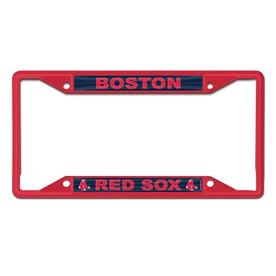 WinCraft Boston Red Sox Chrome Color License Plate Frame