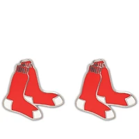 WinCraft Boston Red Sox Boucles d'oreilles avec logo post-secondaire