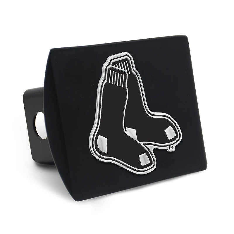 Housse d'attelage WinCraft Premium en métal chromé avec logo des Red Sox de Boston