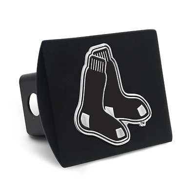 Housse d'attelage WinCraft Premium en métal chromé avec logo des Red Sox de Boston