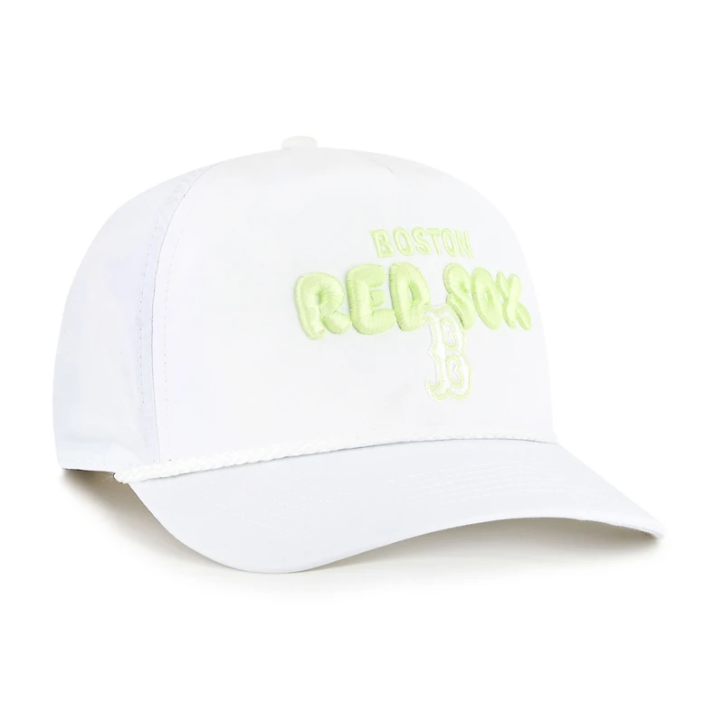 Casquette ajustable Bright Side des Red Sox de Boston pour femme '47 blanche