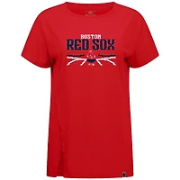 T-shirt rouge Levelwear pour femme Boston Red Sox Influx Arcade