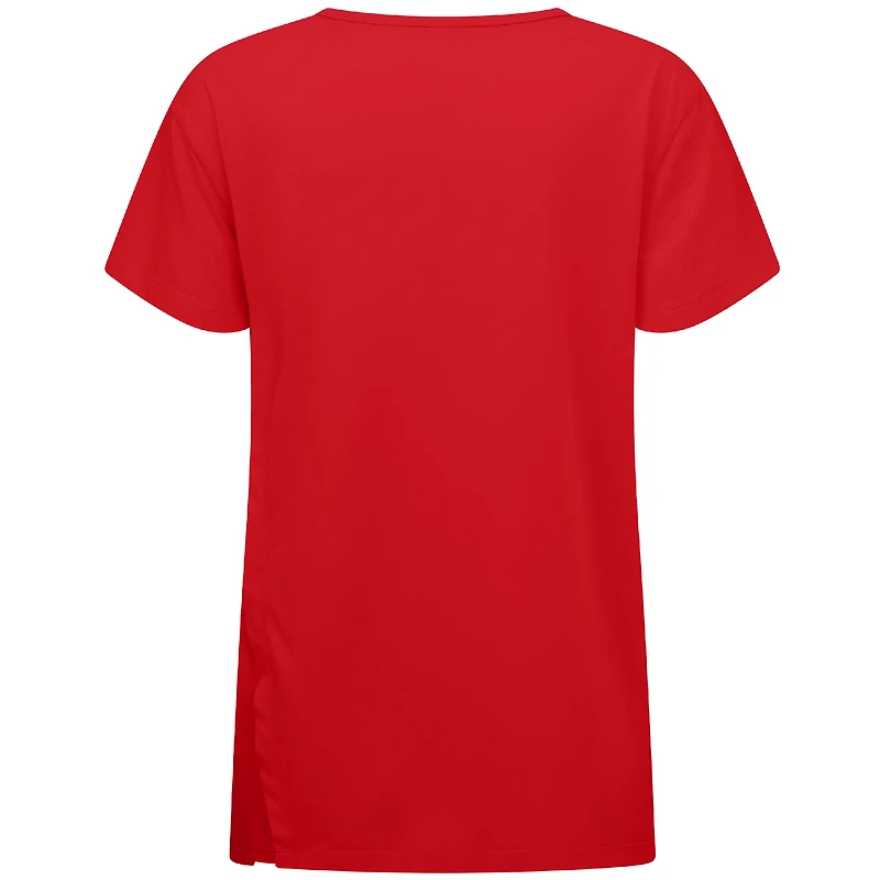 Women's Levelwear Red Boston Sox Influx Arcade T-Shirt