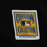 Pull zippé quart de tour noir pour femme Mitchell & Ness Boston Red Sox Cooperstown Collection