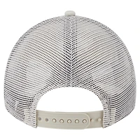Casquette ajustable 9TWENTY à point carré beige clair des Boston Red Sox de New Era pour femme