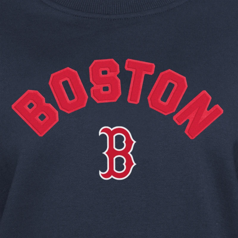 Sweat-shirt à enfiler Boston Red Sox Game Day Color bleu marine New Era pour femme