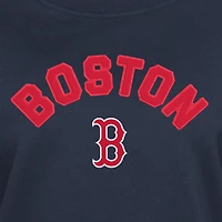 Sweat-shirt à enfiler Boston Red Sox Game Day Color bleu marine New Era pour femme