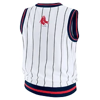 Women's WEAR by Erin Andrews  White Boston Red Sox Sporty Tank Top