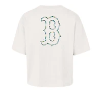 T-shirt court « 47 Natural Boston Red Sox Full Bloom » pour femme