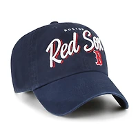 Casquette ajustable Ariana Clean Up bleu marine 47 pour femme des Red Sox de Boston
