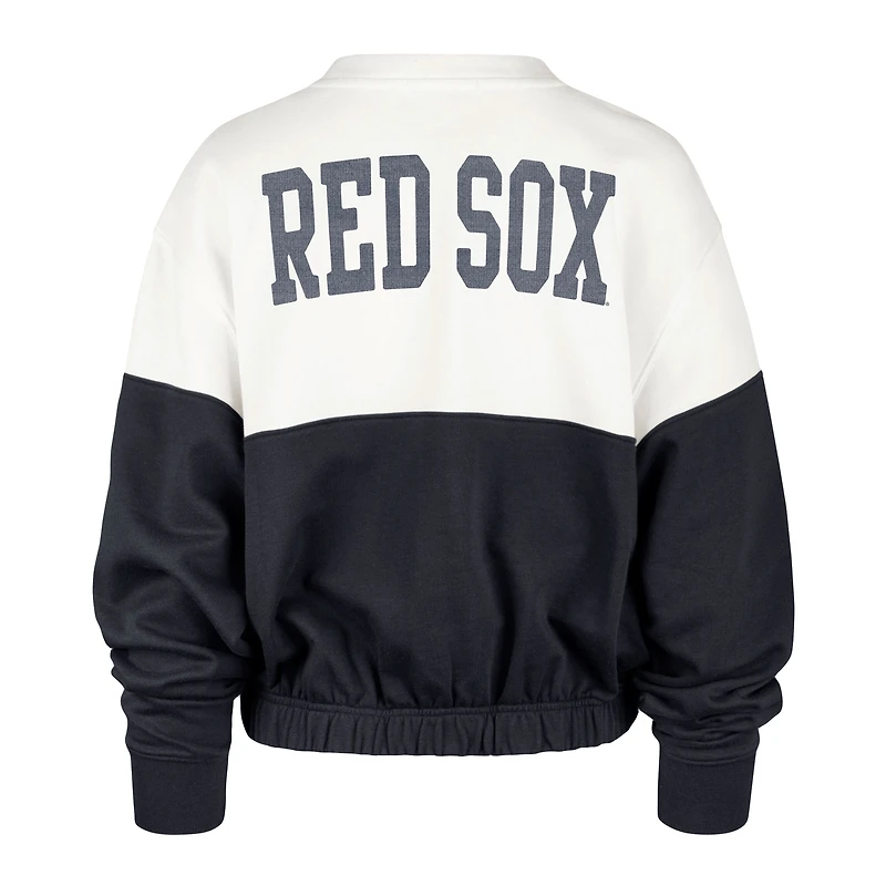 Sweat-shirt Take Two Bonita des Boston Red Sox '47 pour femme, blanc/bleu marine
