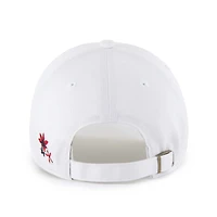 Casquette ajustable blanche « 47 Boston Red Sox Flower Power Clean Up » pour femme